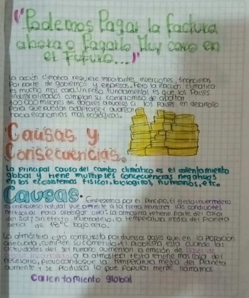 El cambio CUMATICO.
¿Qué es?
El cambio climático se refiere a los cambios
a largo plazo de las temperaturas y los
pationes climáticos. Estos
