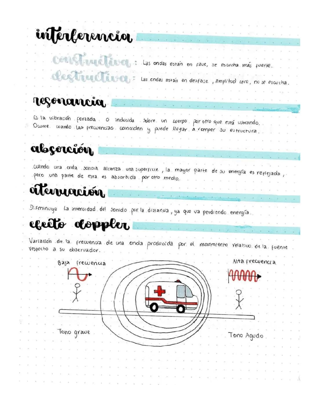fenómenos
de las ondas soneraç
reflexión
Cuando una onda sonora se propaga y choca con un obstáculo:
• cambia de dirección
y sentido
• se de