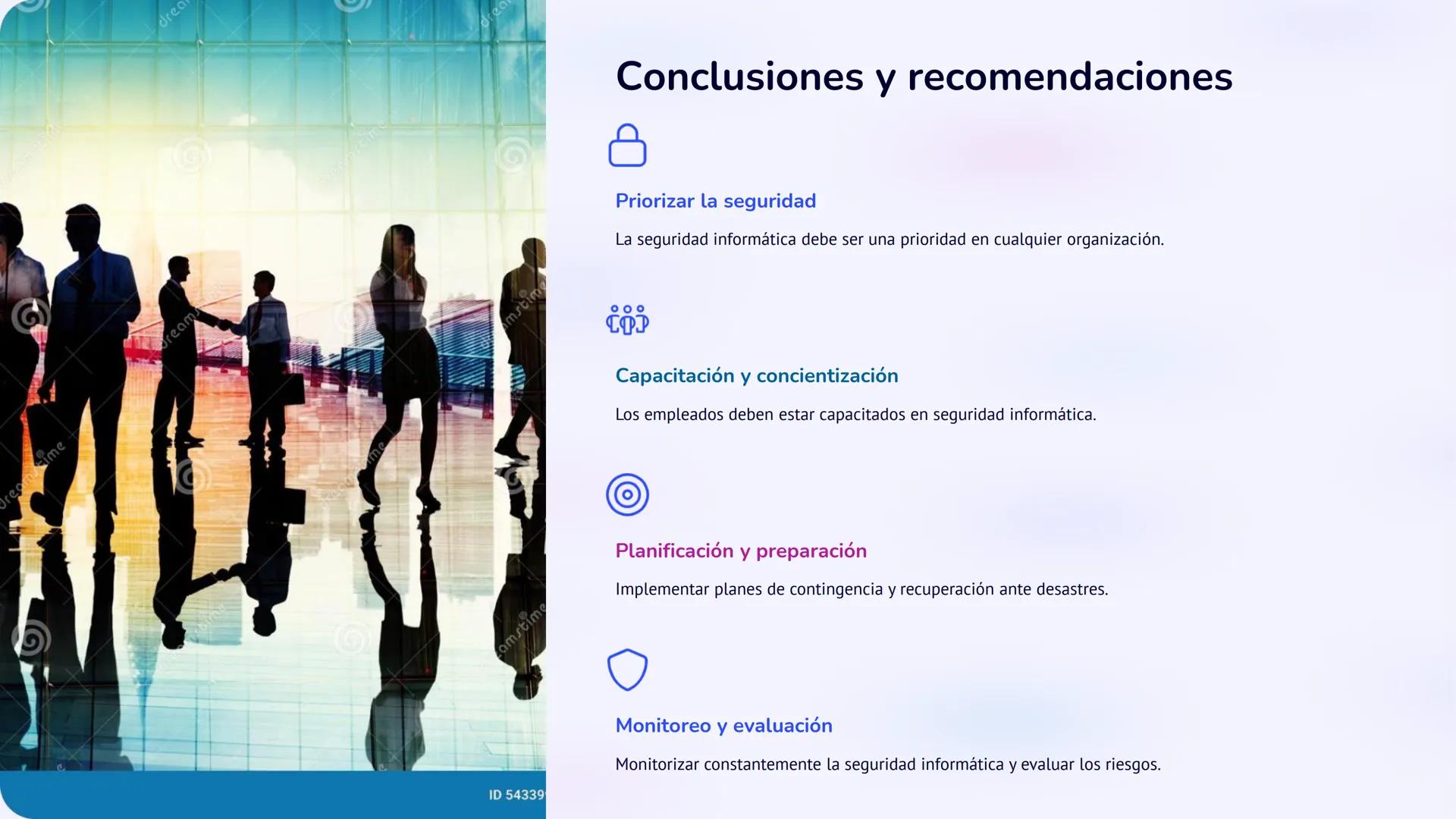 la seguridad
informática
empresarial
La seguridad informática empresarial es un aspecto crucial para la
protección de los activos digitales 