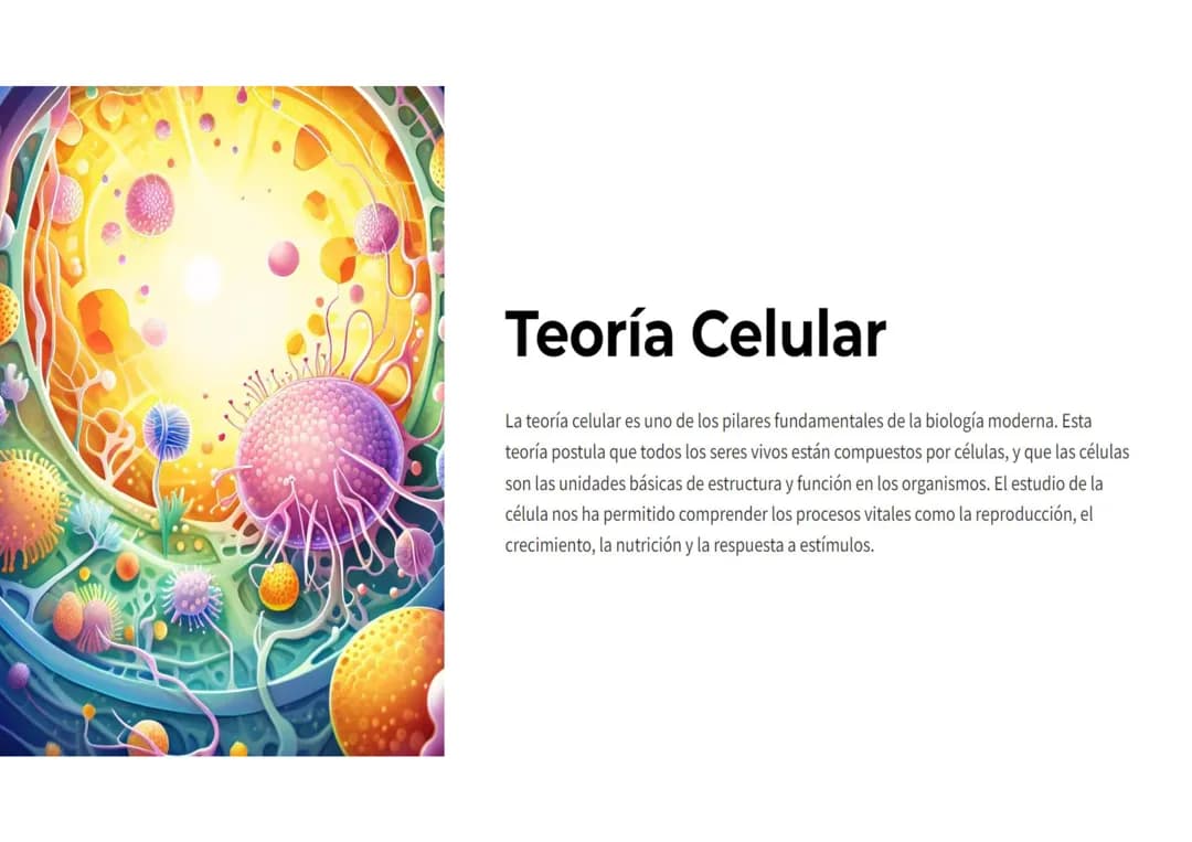 Teoría Celular