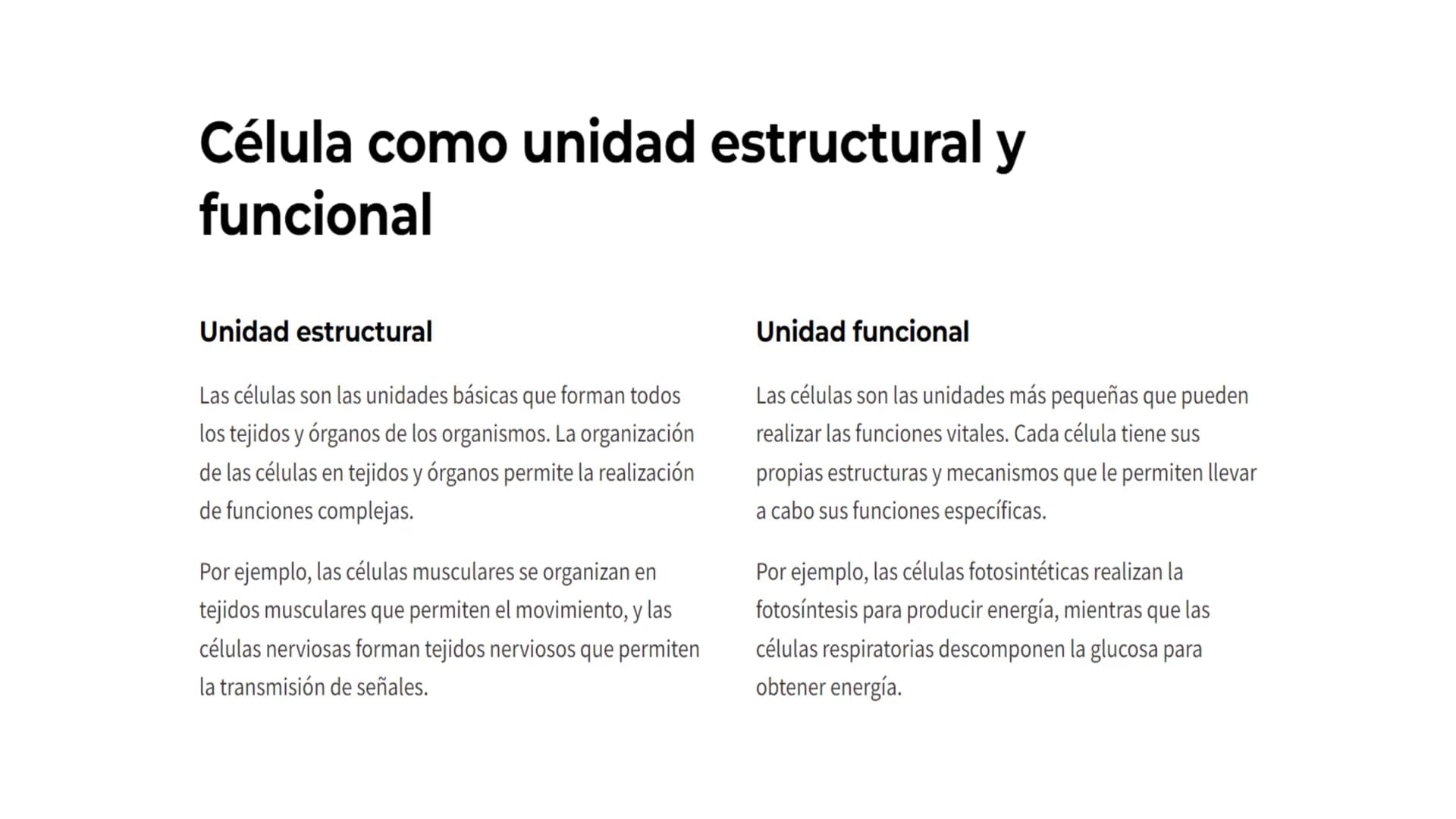 Teoría Celular
La teoría celular es uno de los pilares fundamentales de la biología moderna. Esta
teoría postula que todos los seres vivos e