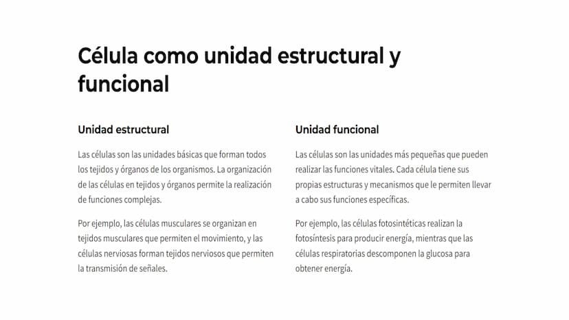 Teoría Celular
La teoría celular es uno de los pilares fundamentales de la biología moderna. Esta
teoría postula que todos los seres vivos e