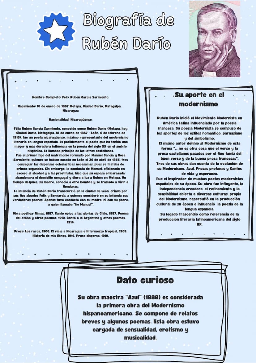 MODERNISMO
¿Que es?
En la literatura en lengua española, el término modernismo denomina a
un movimiento literario que se desarrolló entre lo