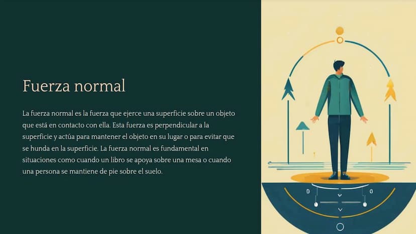 Fuerzas y tipos de fuerzas
Las fuerzas son interacciones fundamentales que rigen el movimiento y la estabilidad de los objetos en el
univers