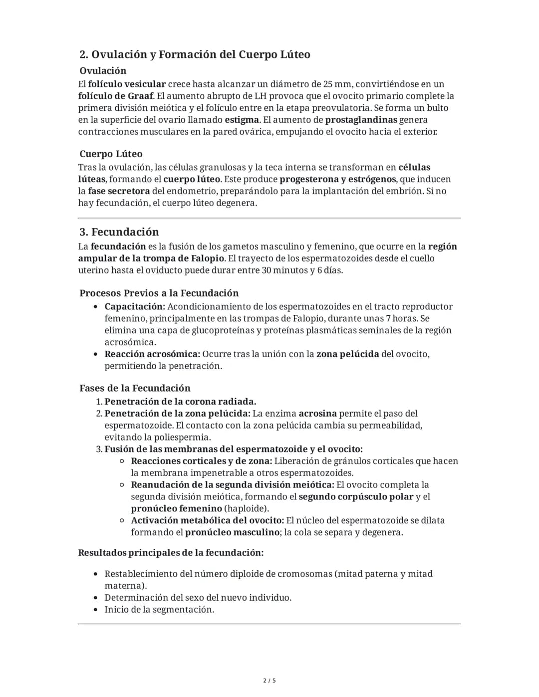 # Primera Semana de Desarrollo: De la Ovulación a la Implantación

1. **Regulación Hormonal del Ciclo Sexual Femenino**
El ciclo sexual feme