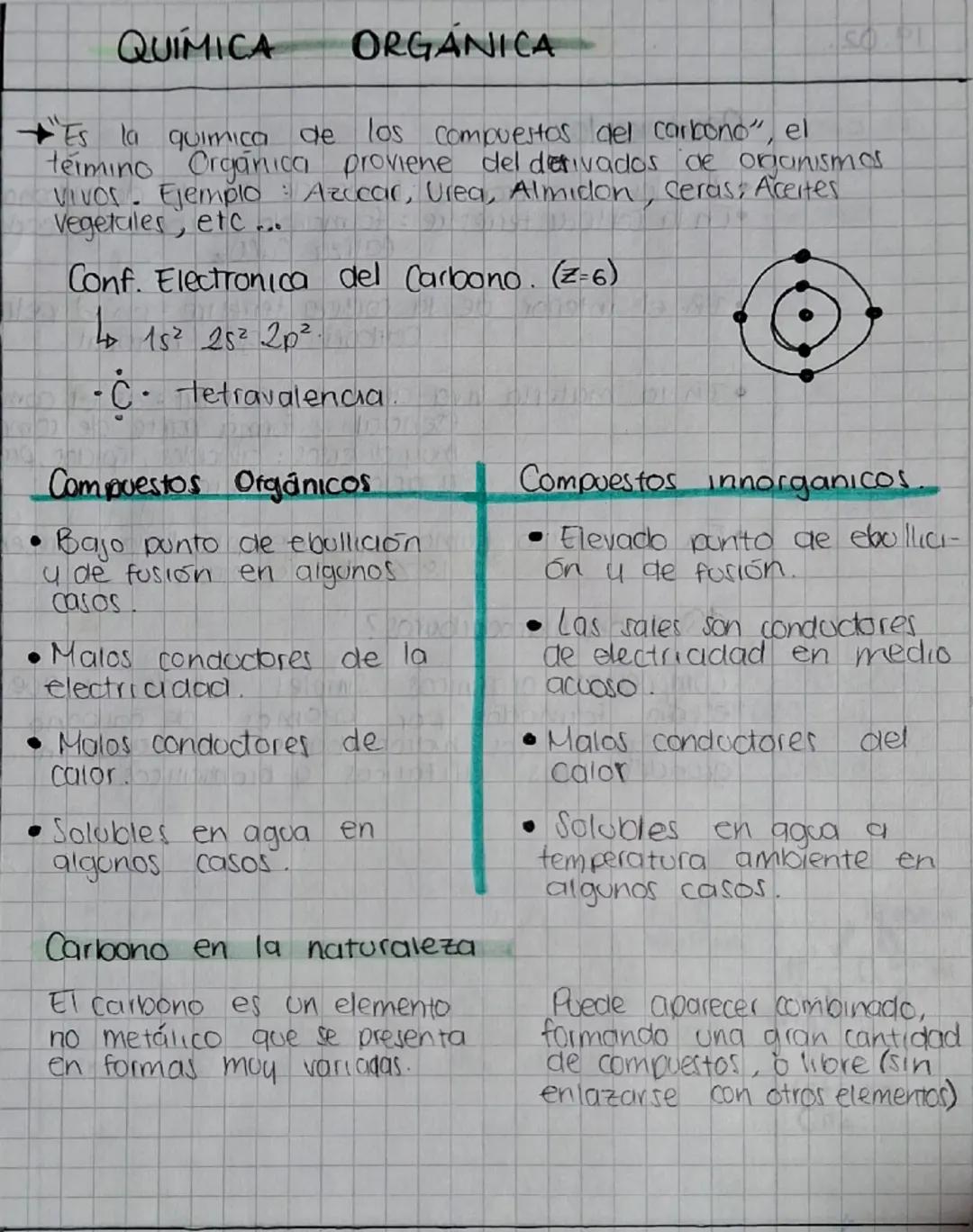 QUIMICA
ORGANICA
Es la quimica de los compuestos del carbono", el
termino Organica proviene del derivados de organismos
vivos. Ejemplo Azcca