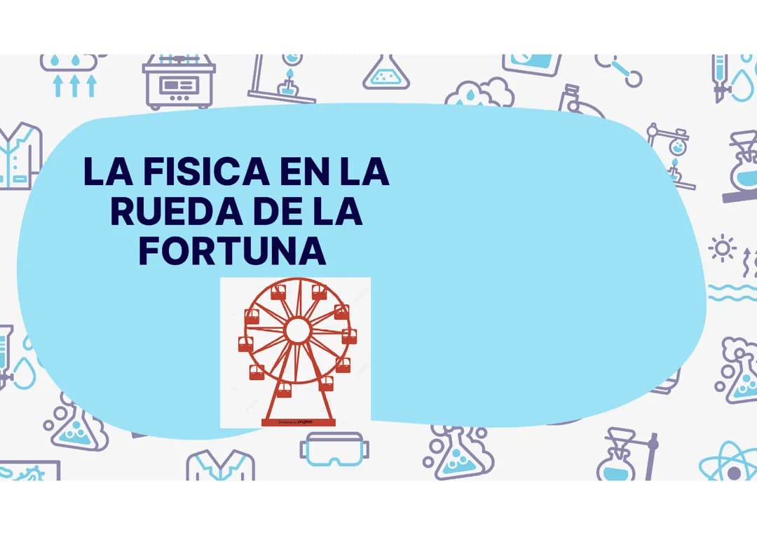 FISICA EN LA RUEDA DE LA FORTUNA-PROYECTO