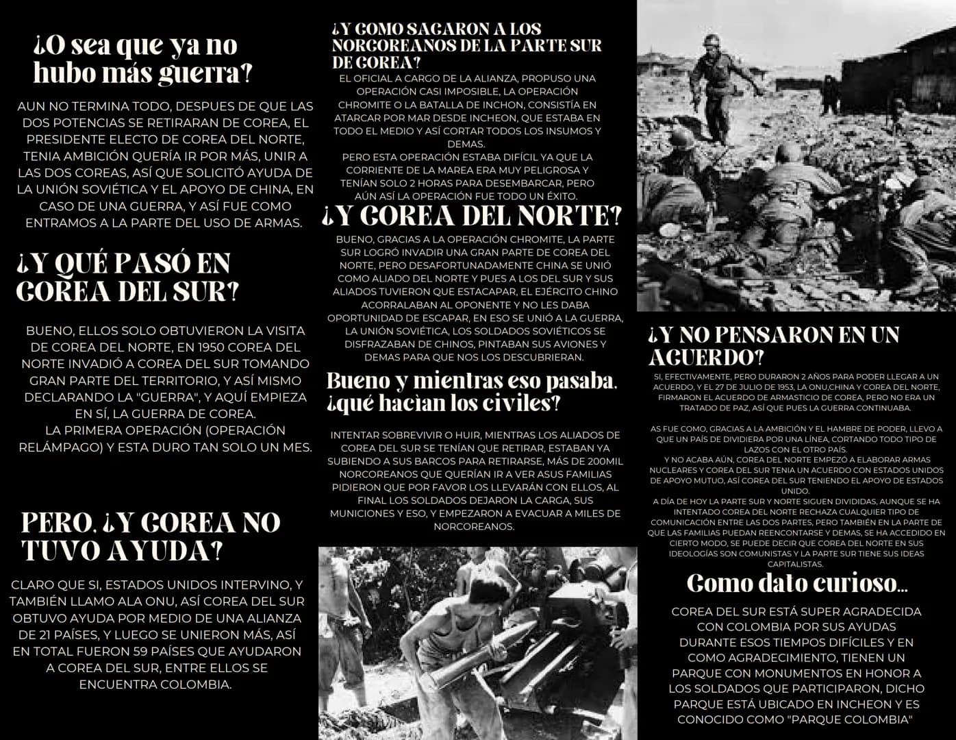 GUERRA
DE
COREA
"La Guerra Olvidada"
¿POR QUE SE LE LLAMA
GUERRA OLVIDADA?
ESTA GUERRA DE POR SI FUE OPACADA POR
LAS DEMAS GUERRAS LLEGANDO 