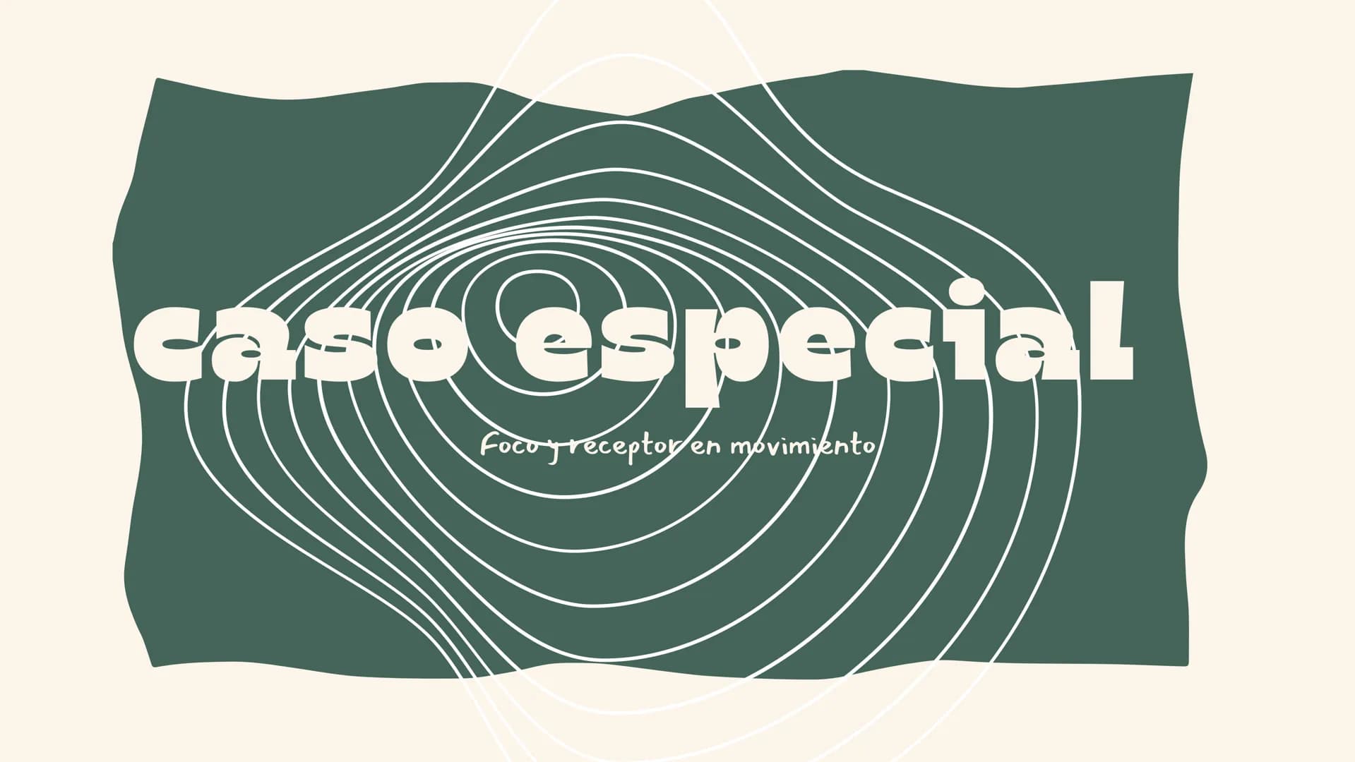 EFECTO
DOPPLER Es el fenómeno por el cual la frecuencia de las ondas PERCIBIDA
por
սի observador
varía cuando el foco emisor o el observador