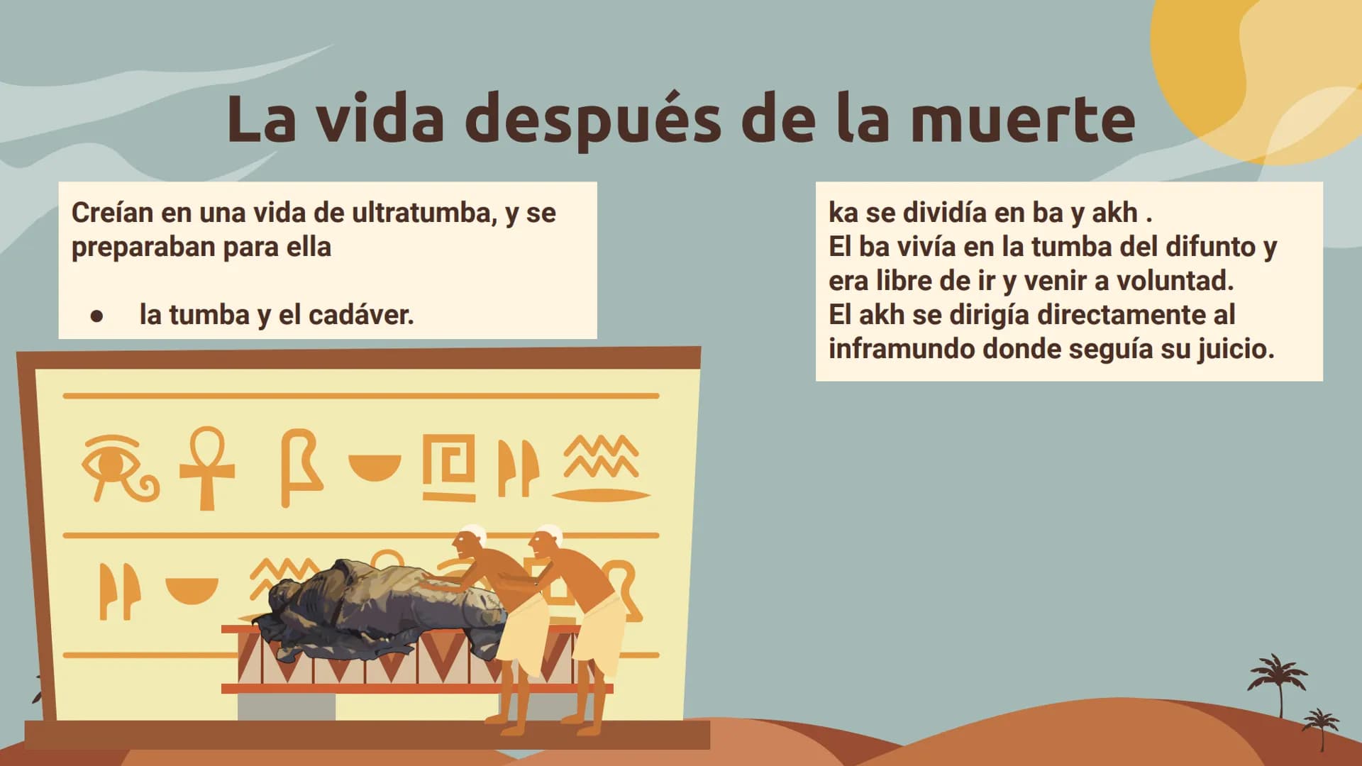 Religión
Egipcia La existencia humana era
pequeño orquestado por
fuerzas sobrenaturales
Pitágoras como Platón
influenciados por las
creencia