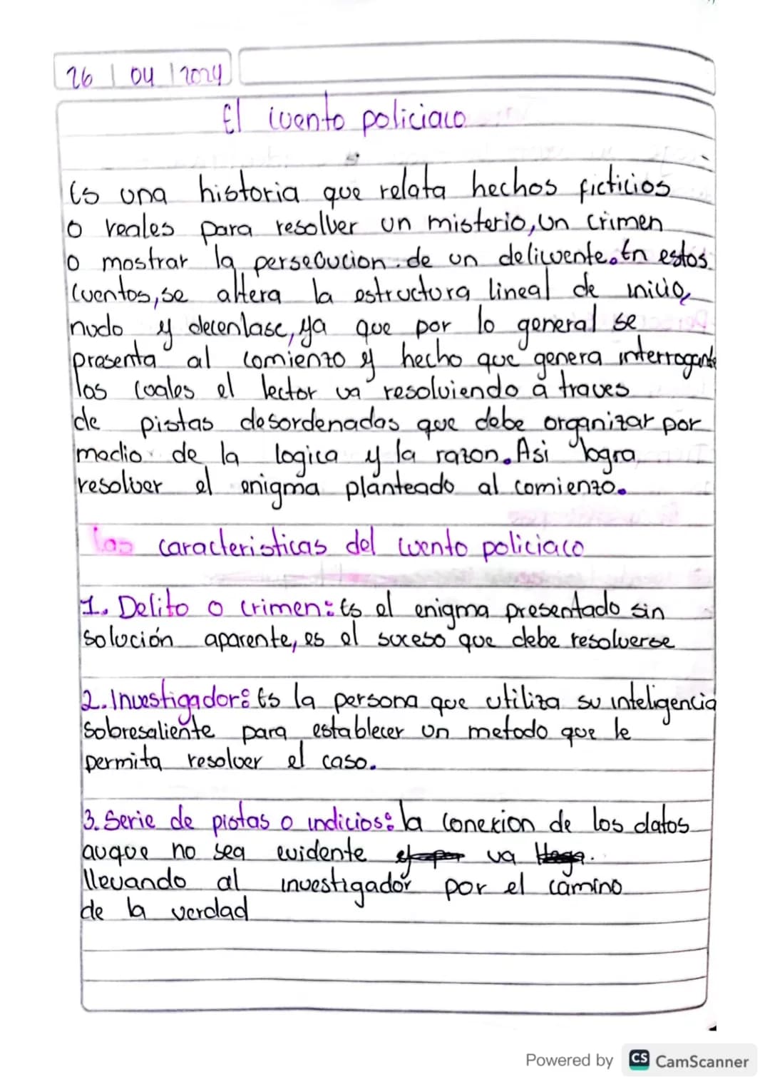 26 / 04 / 2024
04/2024
El cuento policiaco.
Es una
historia
que
relata hechos ficticios.
。 reales para resolver un misterio, un crimen.
10 m