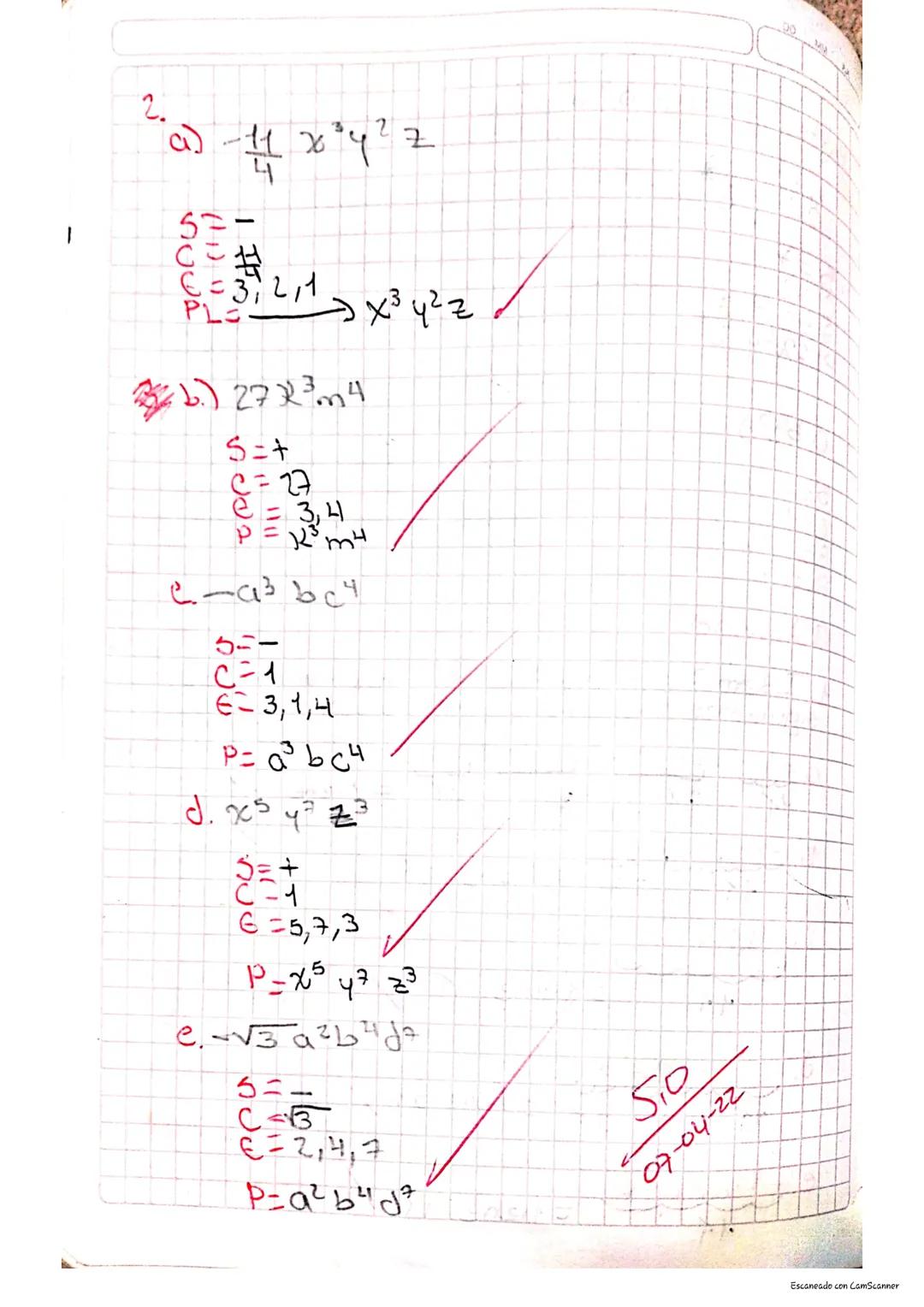 # Lenguaje algebra co

6η una expreción, algebraica se indican
números conocidos y desconocidos. A los
números conocidos se les denomina con