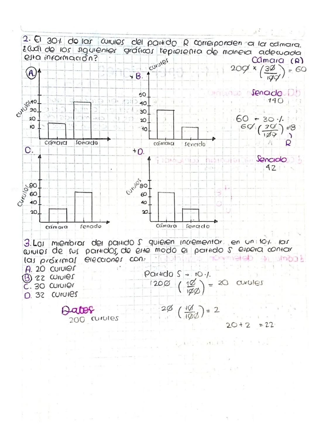 # Ábaco

Martes 28 de marzo de 2023

Calcular el 30% de 900

$900 (\frac{30}{198}) = 270$

Porcentajes

• Esercicio

Responda las preguntas 