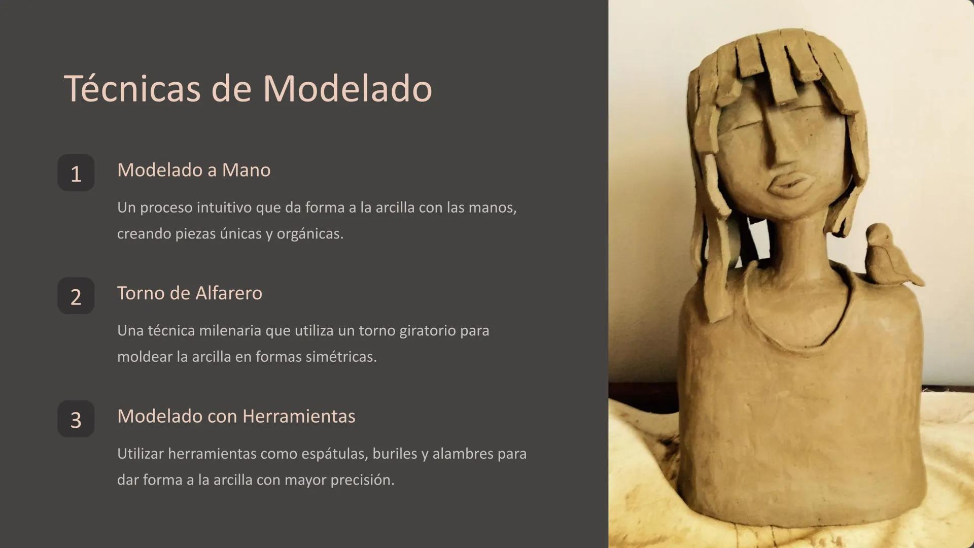Escultura y
Cerámica: Un Viaje
Creativo

Adéntrate en el apasionante mundo de la escultura y la cerámica.
Explora las técnicas de modelado, 