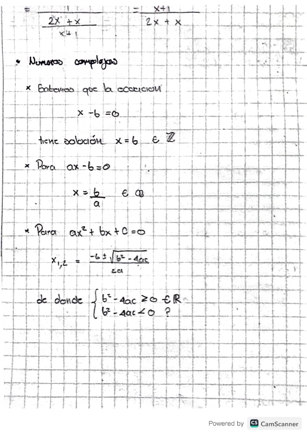 Números imaginarios 