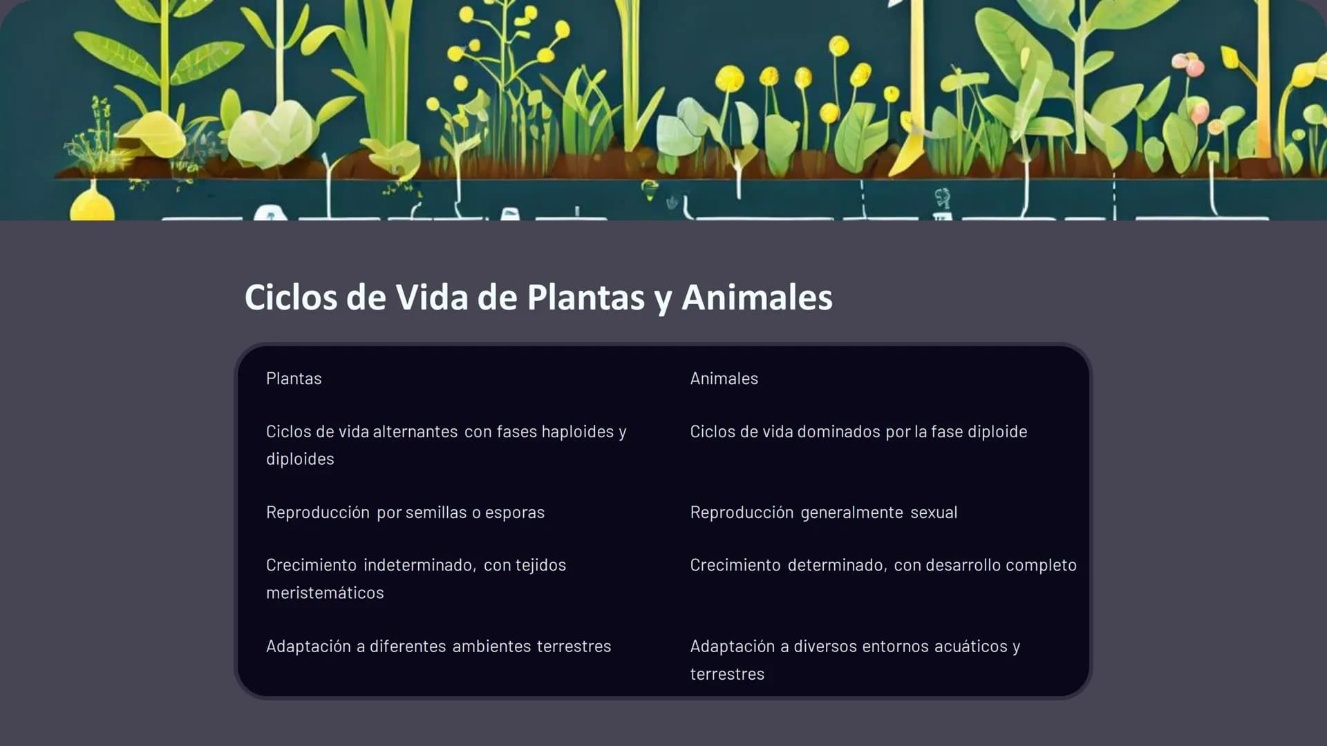 Estructura y Función
de los Organismos
La biología es la ciencia que estudia la vida. Desde el microscópico
mundo de las células hasta los c
