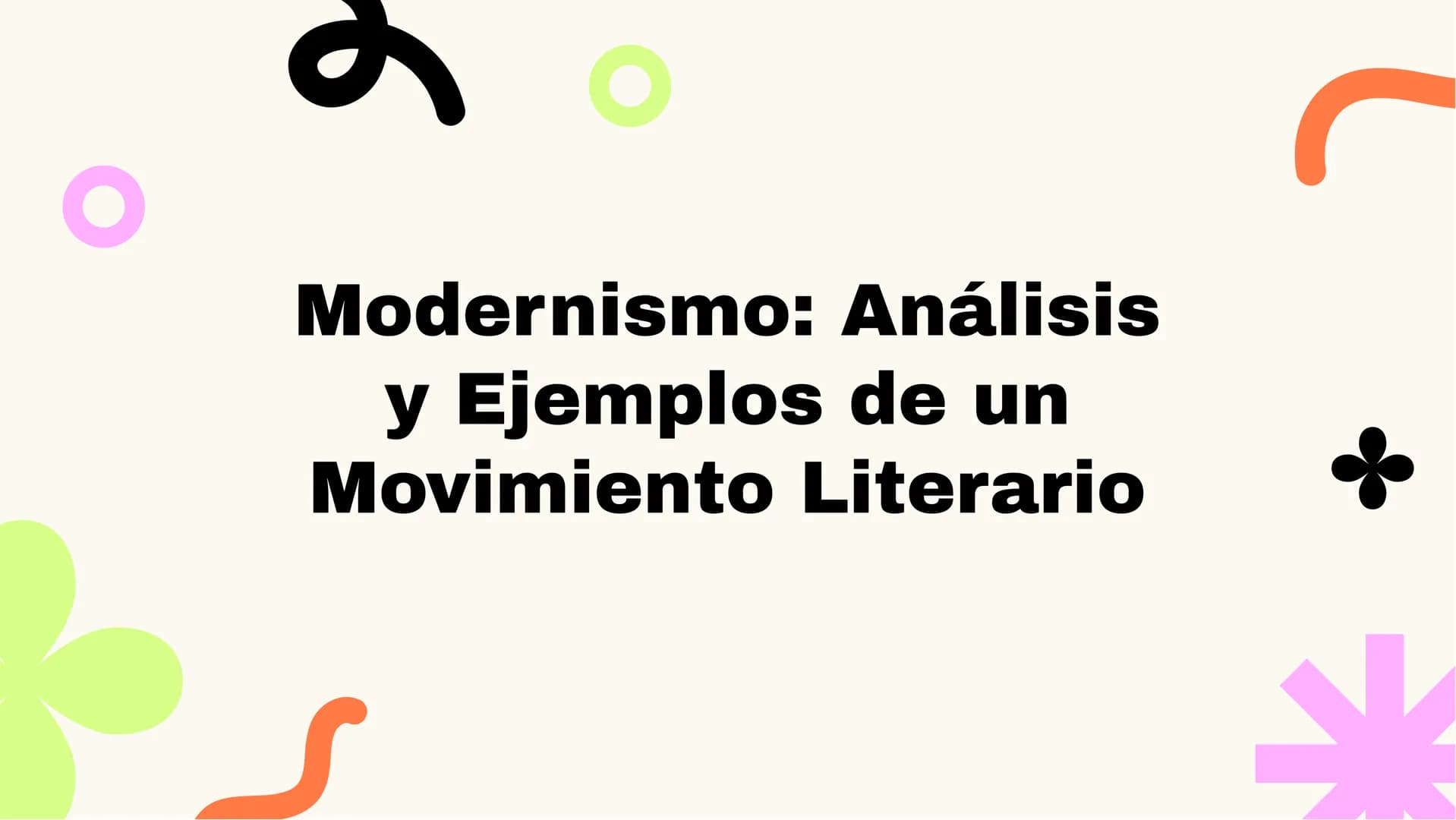 6
Modernismo: Análisis
y Ejemplos de un
Movimiento Literario Introducción
El Modernismo fue un movimiento literario que surgió en
América La