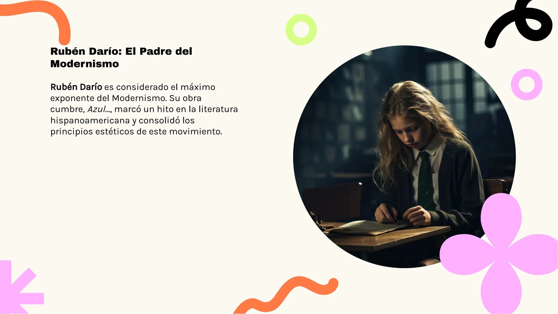 6
Modernismo: Análisis
y Ejemplos de un
Movimiento Literario Introducción
El Modernismo fue un movimiento literario que surgió en
América La