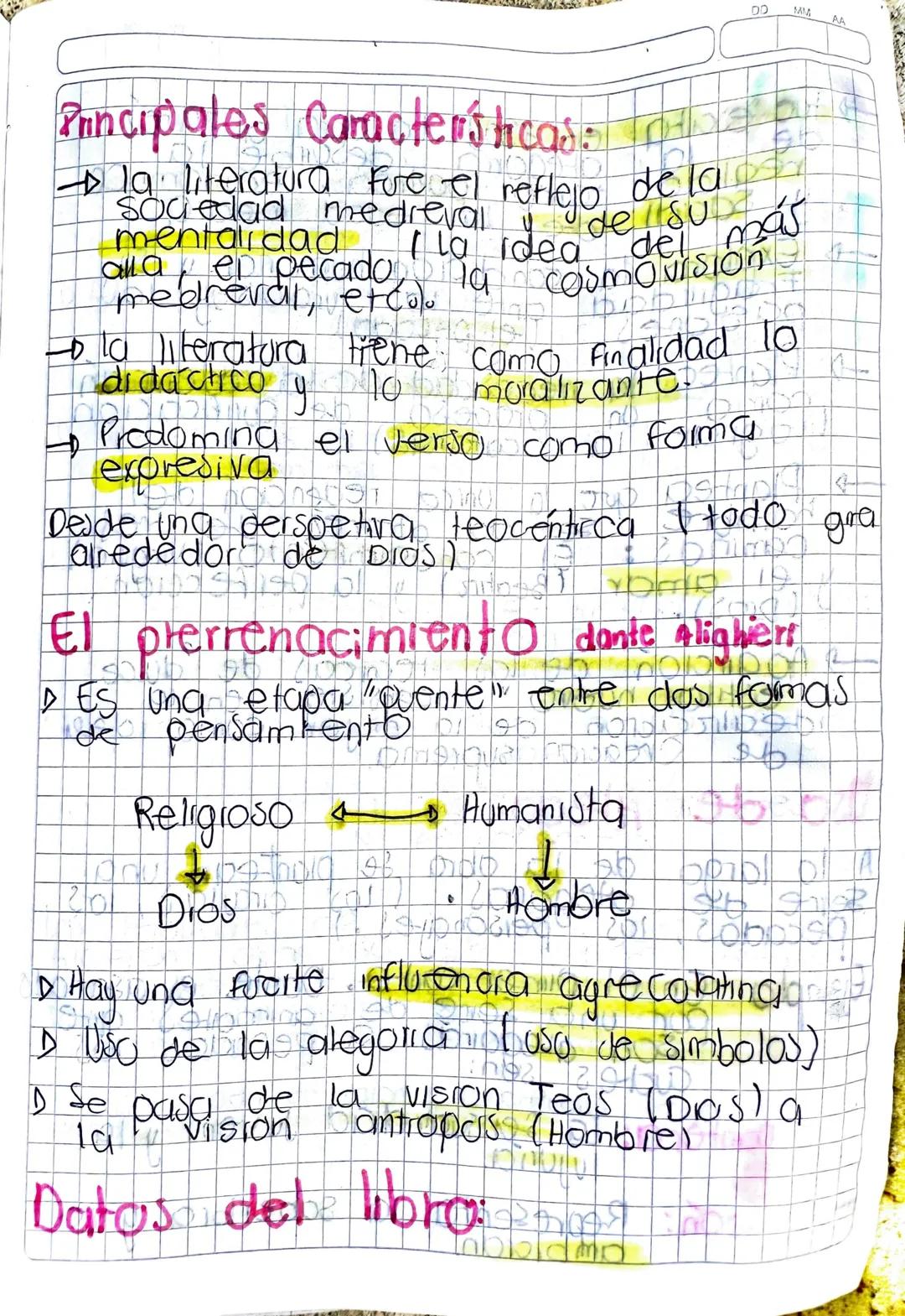 Poema:
4
# La Divina
# Comedia
4
ANTE ALIGHIERI

APUNTES:

→→Pertenede la la literatura de la
Edad Media

(
La literatura de la Edad media
c