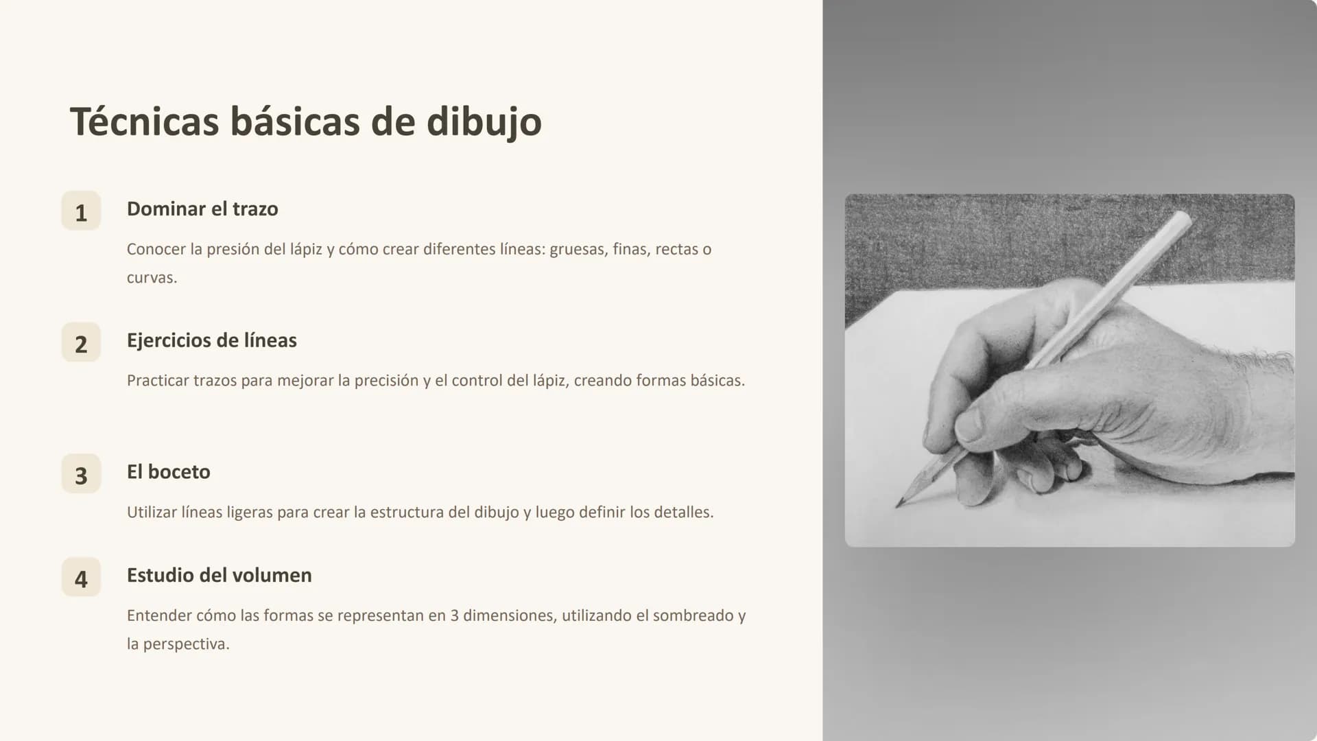 Introducción al
dibujo a mano
alzada
El dibujo a mano alzada es una forma de arte que permite expresar
ideas y emociones a través de líneas 