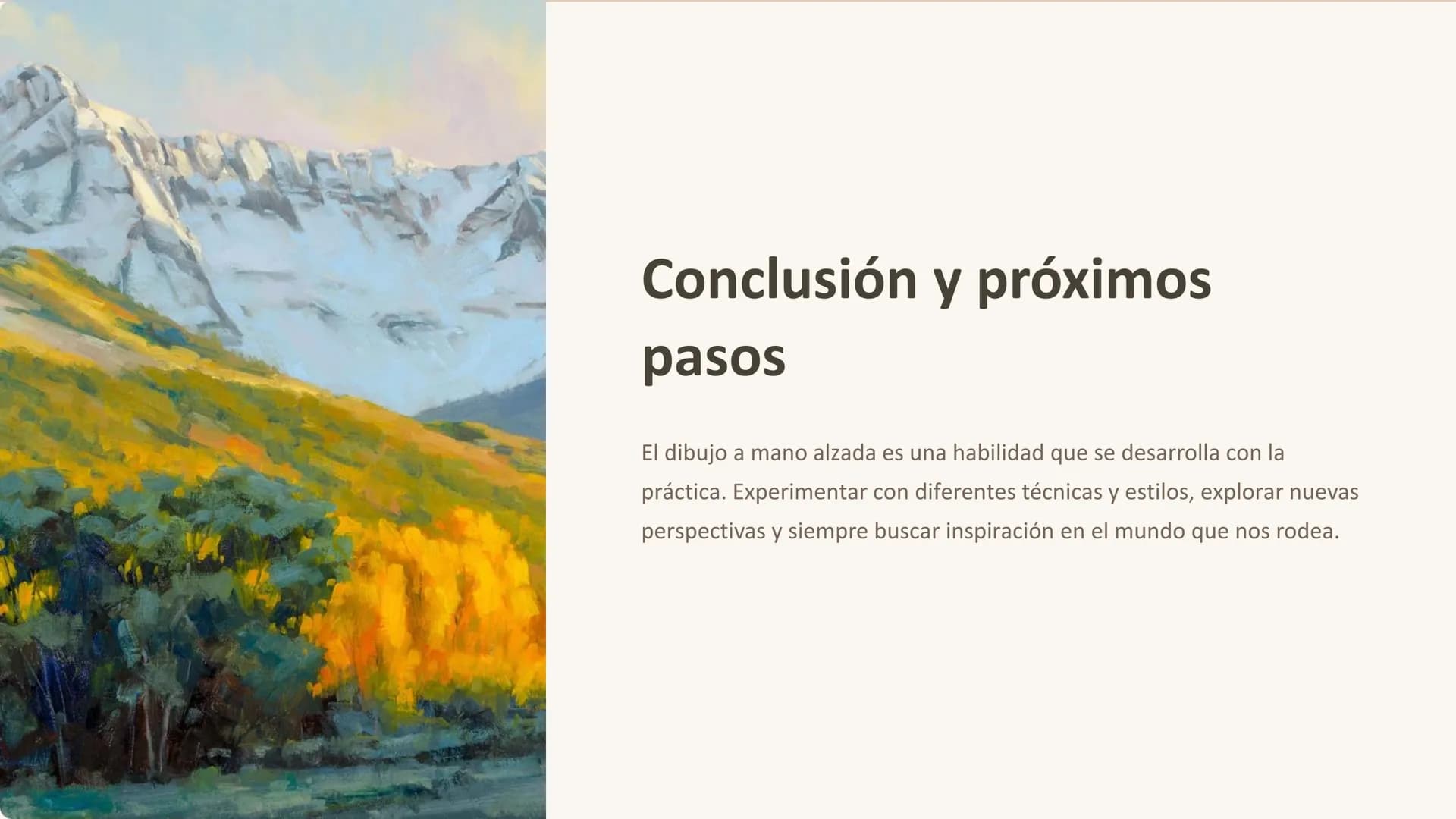 Introducción al
dibujo a mano
alzada
El dibujo a mano alzada es una forma de arte que permite expresar
ideas y emociones a través de líneas 