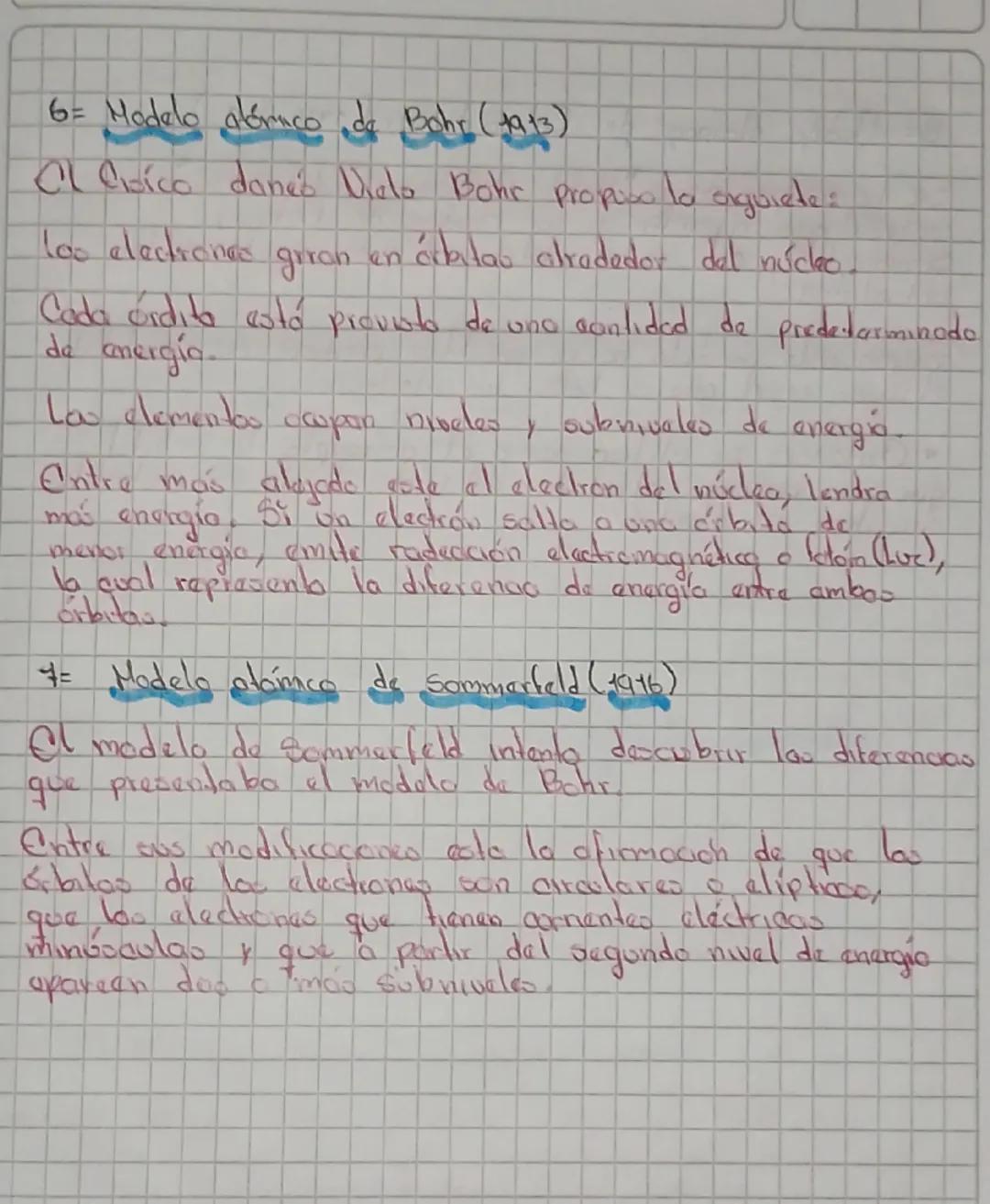 1= Modelo atómico de Demočilo Levoro (450)
Cotoo filosofos greges, proponen que el mundo.
esta formado por particulas muy pequeñas, indivisi