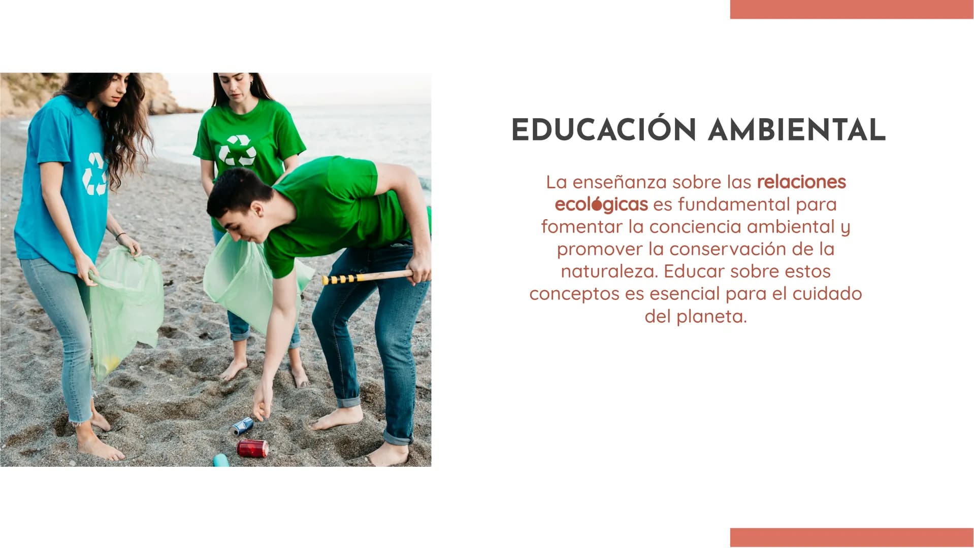 100
EXPLORANDO LAS
RELACIONES
ECOLÓGICAS:
EJEMPLOS Y
DEFINICIONES INTRODUCCIÓN
En esta presentación exploraremos las
relaciones ecológicas e
