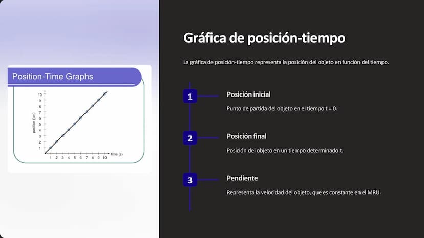 movimiento
rectilíneo uniforme
El movimiento rectilíneo uniforme (MRU) es un tipo
de movimiento donde un objeto se desplaza en
línea recta a