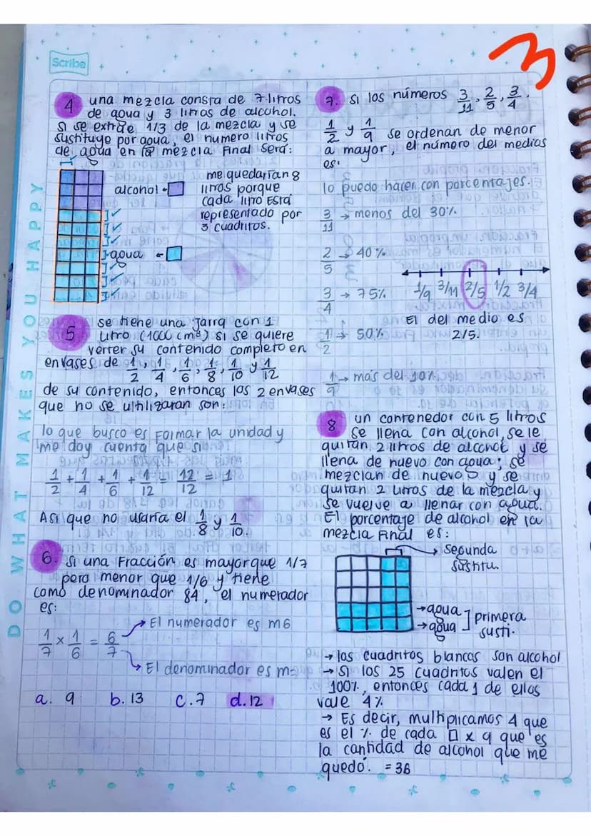 Scribe
• aritmética
notación posicional VS
notación algebraica
un número de 2 cifras
con adescenas bunidades
ab
sy
10a +b
un número do 3 cif