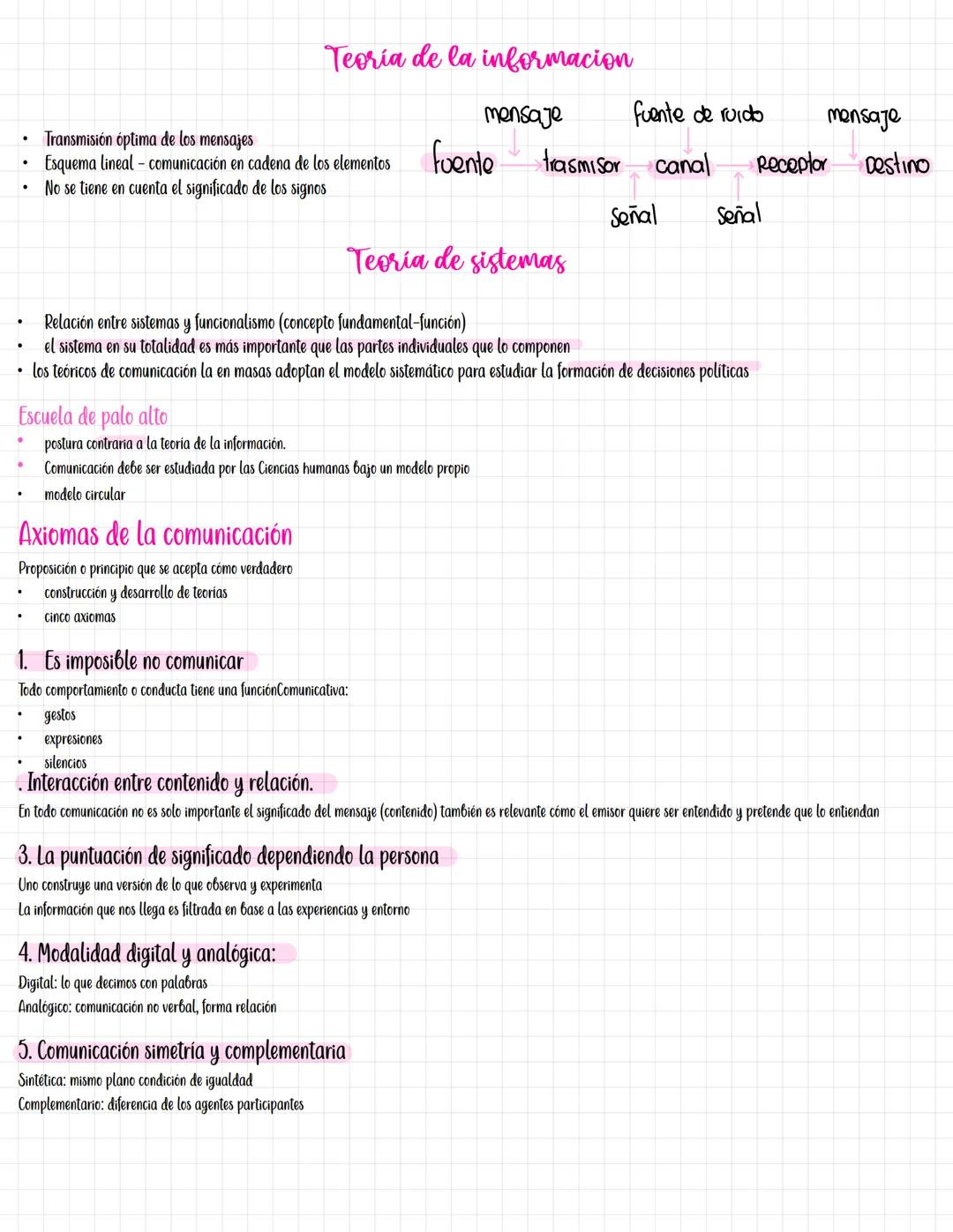 Teoria de la informacion
mensaje
fuente de ruido
mensaje
.
Transmisión óptima de los mensajes
Esquema lineal - comunicación en cadena de los