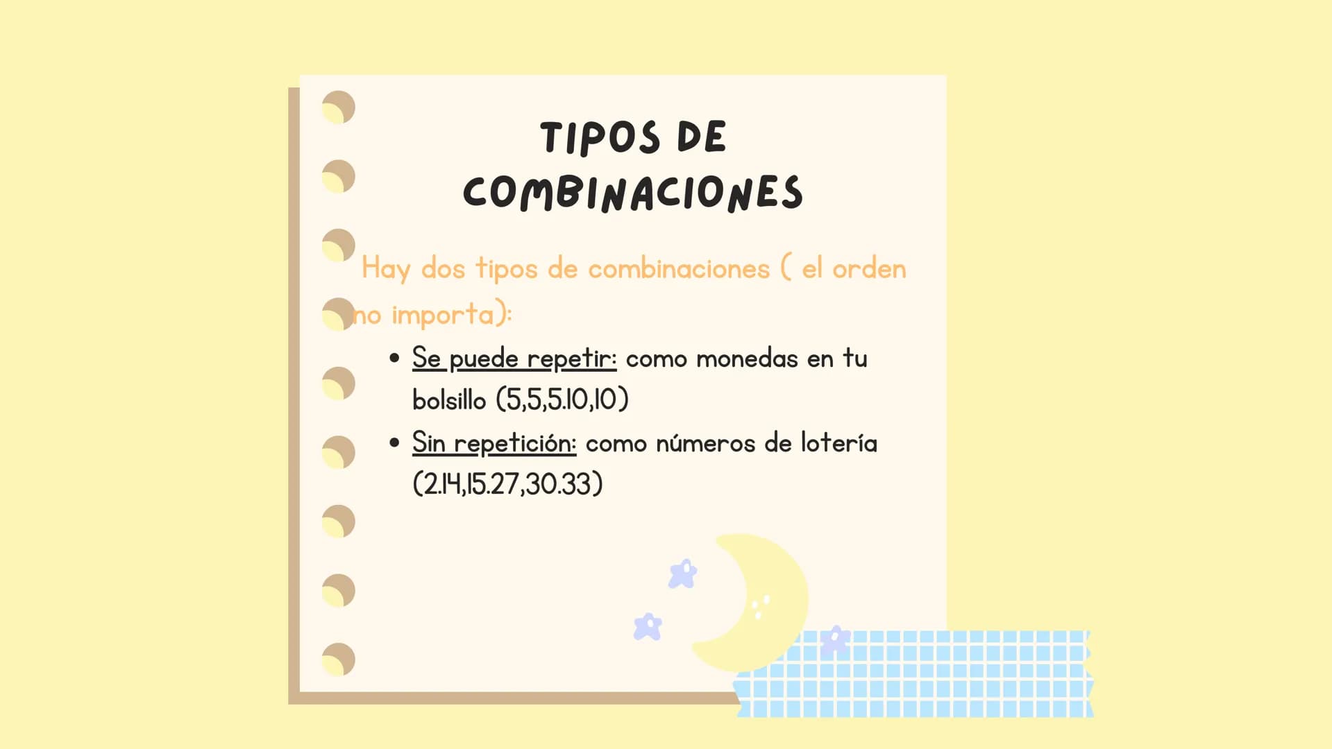 000
*
LAS
PERMUTACIONES Y
COMBINACIONES ¿QUÉ ES UNA
PERMUTACIÓN?
:)
una permutación es un conjunto de elementos
es
disposición de dichos ele