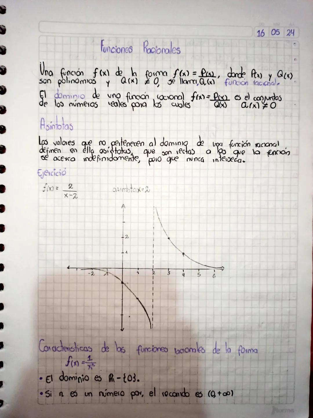 Función lineal y logarítmica 