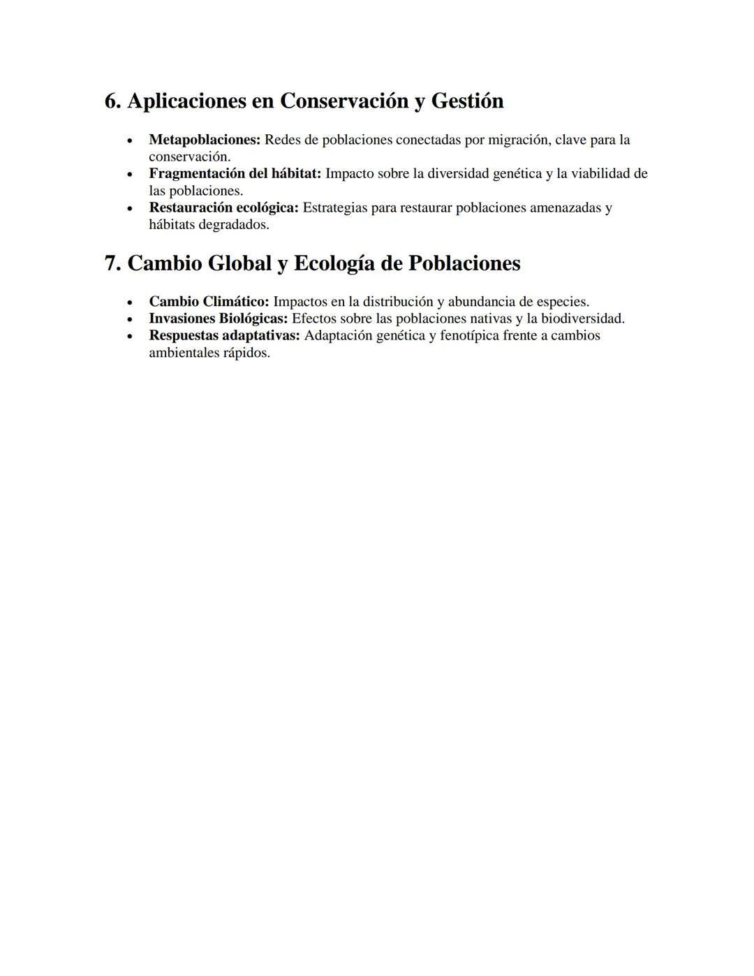 # Ecología de Poblaciones

APUNTES//

## 1. Definición y Objetivos

- Definición: Estudio de la dinámica y distribución de las poblaciones d