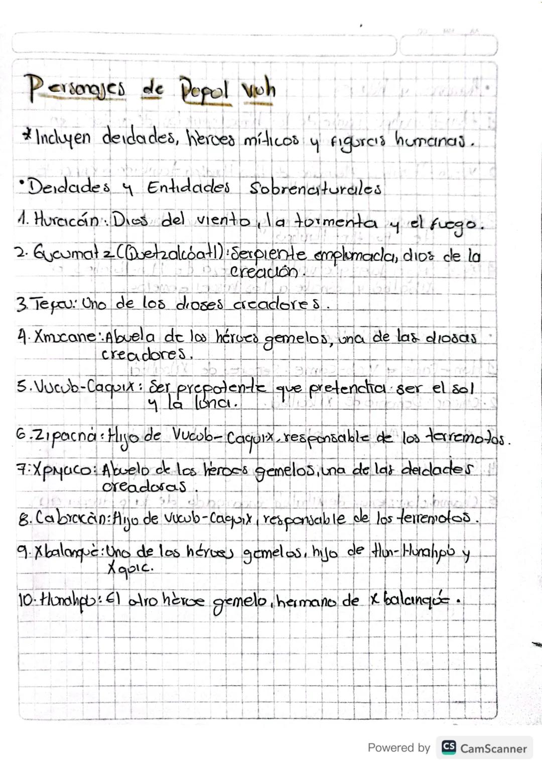 Popol Vuh
-Creación del Mundo-
El popol Vuh comienza con la narración de la credaón
otel mundo por los dioses Tepou y Gucumatz. Primero,
gre