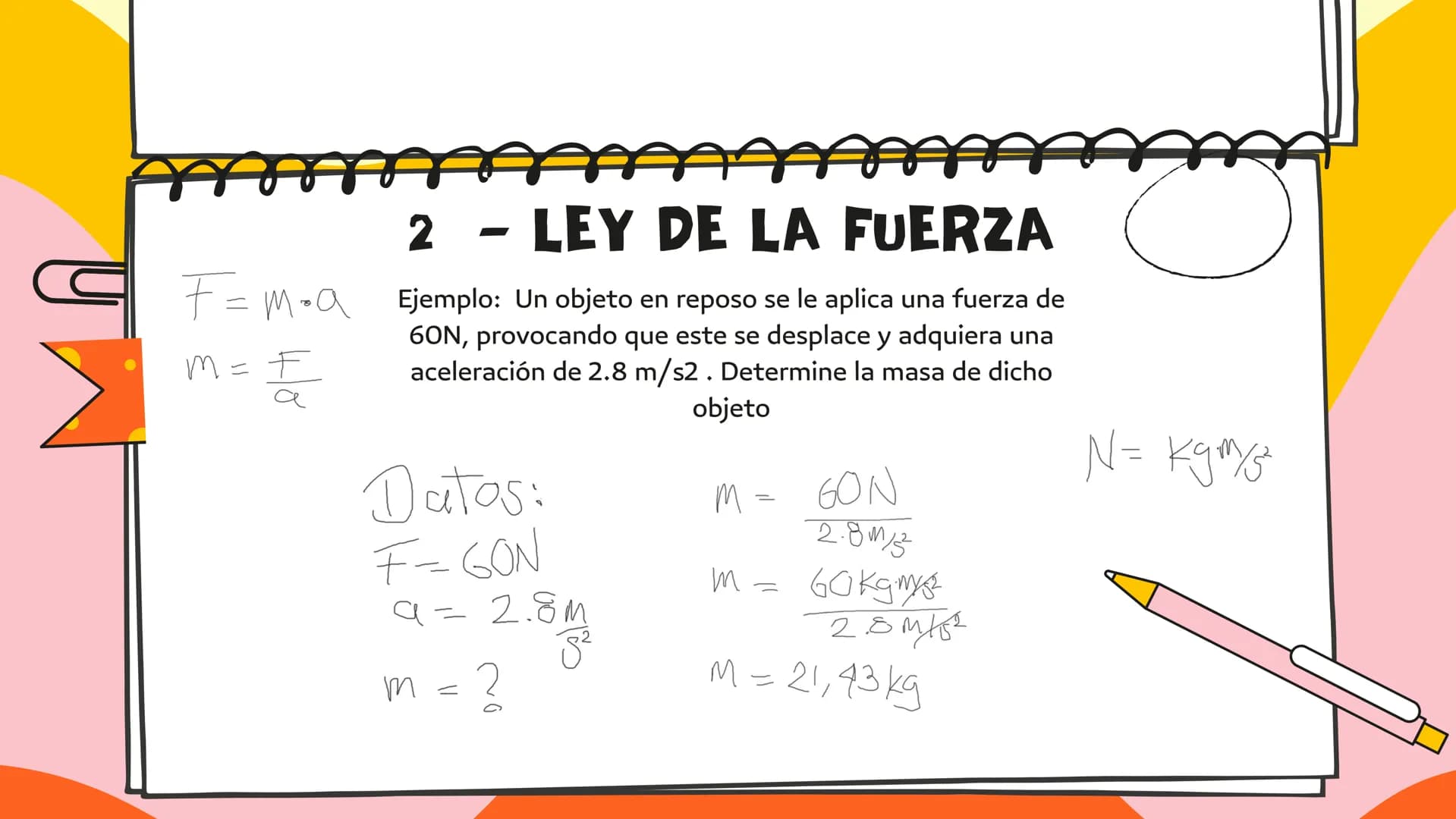 LEYES DE
NEWTON 1 - LEY DE LA INERCIA
Un cuerpo permanece en reposo o se mueve con
velocidad constante si sobre el actúa una fuerza resultan