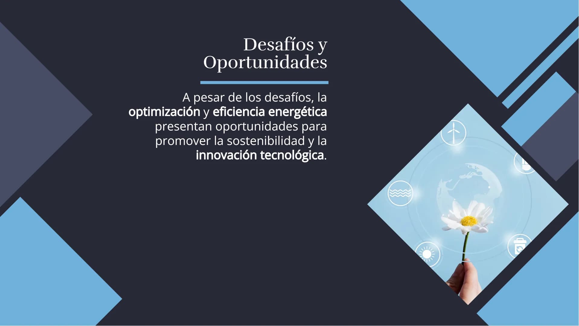 Optimización y
Eficiencia en el
Consumo de
Energía Eléctrica Introducción
En este presentación se abordará la
importancia de la optimización
