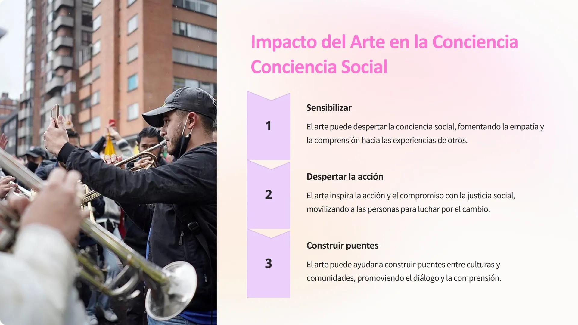 A Survin
by Juel Be

# Arte y Justicia Social

El arte y la música tienen un poderoso potencial para abordar temas de
justicia social, promo