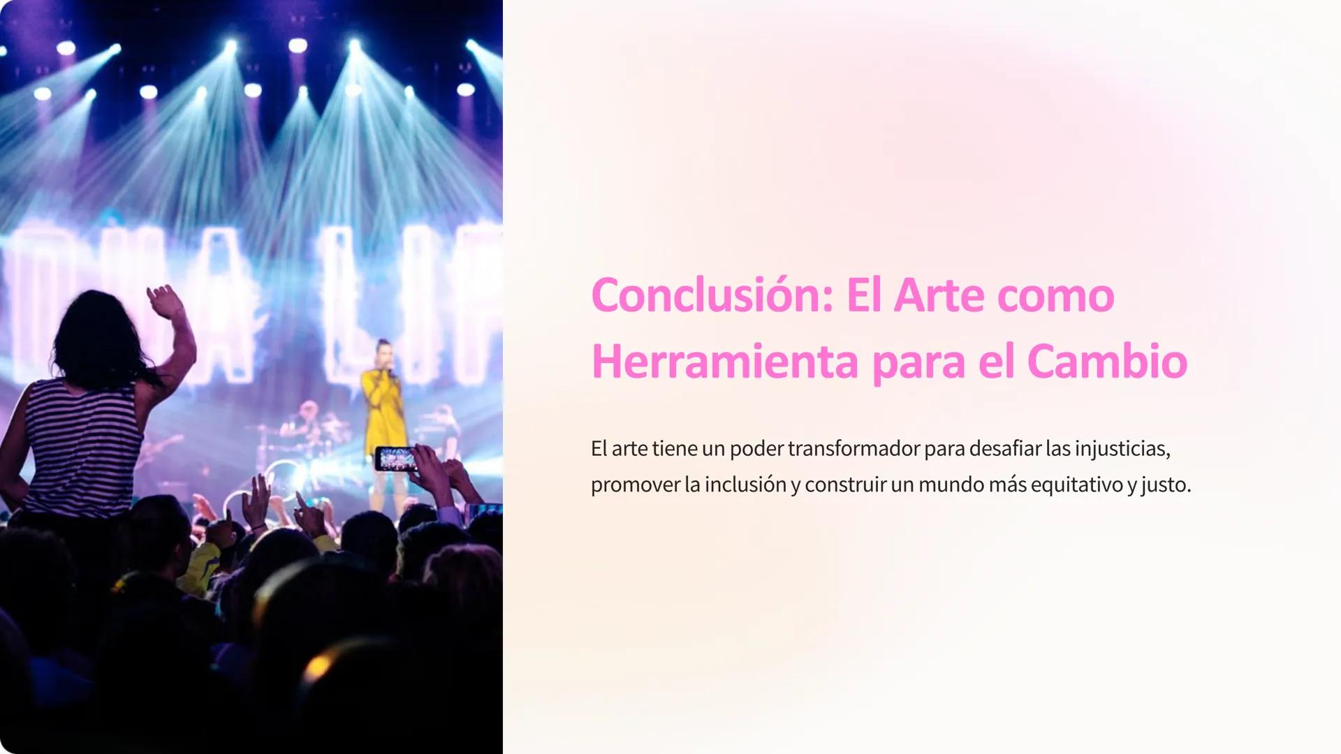 A Survin
by Juel Be

# Arte y Justicia Social

El arte y la música tienen un poderoso potencial para abordar temas de
justicia social, promo