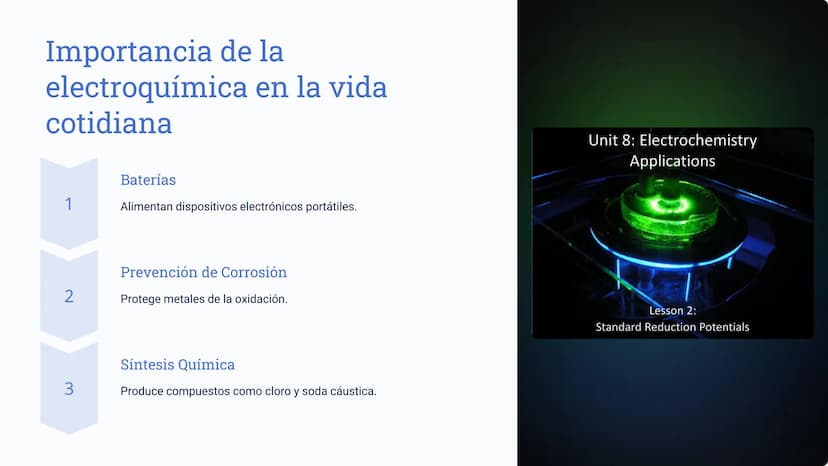 la electroquímica
La electroquímica es la rama de la química que estudia las
relaciones entre la electricidad y las reacciones químicas. Nos
