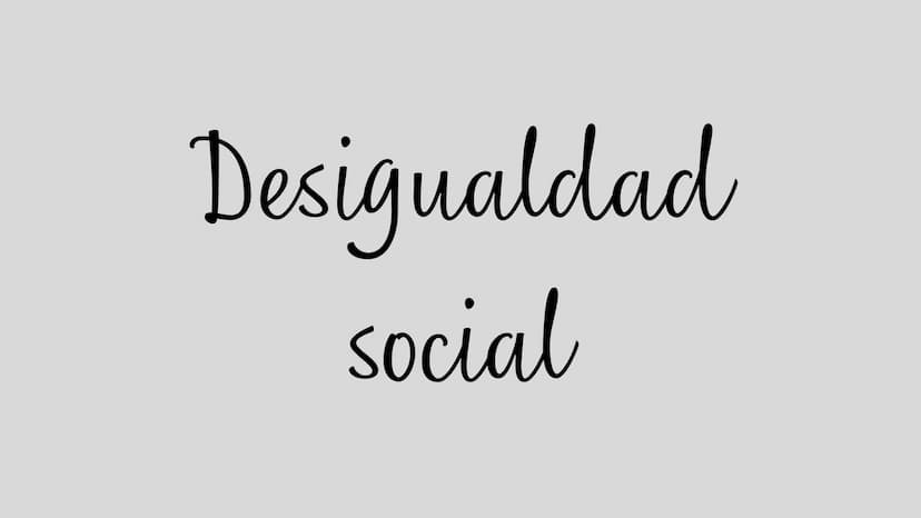 Desigualdad
social ¿QUE ES?
Se entiende por desigualdad social a una
situación de disparidad o desventaja de
alguna porción de la ciudadanía