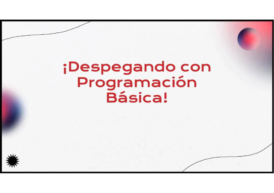 Programación básica