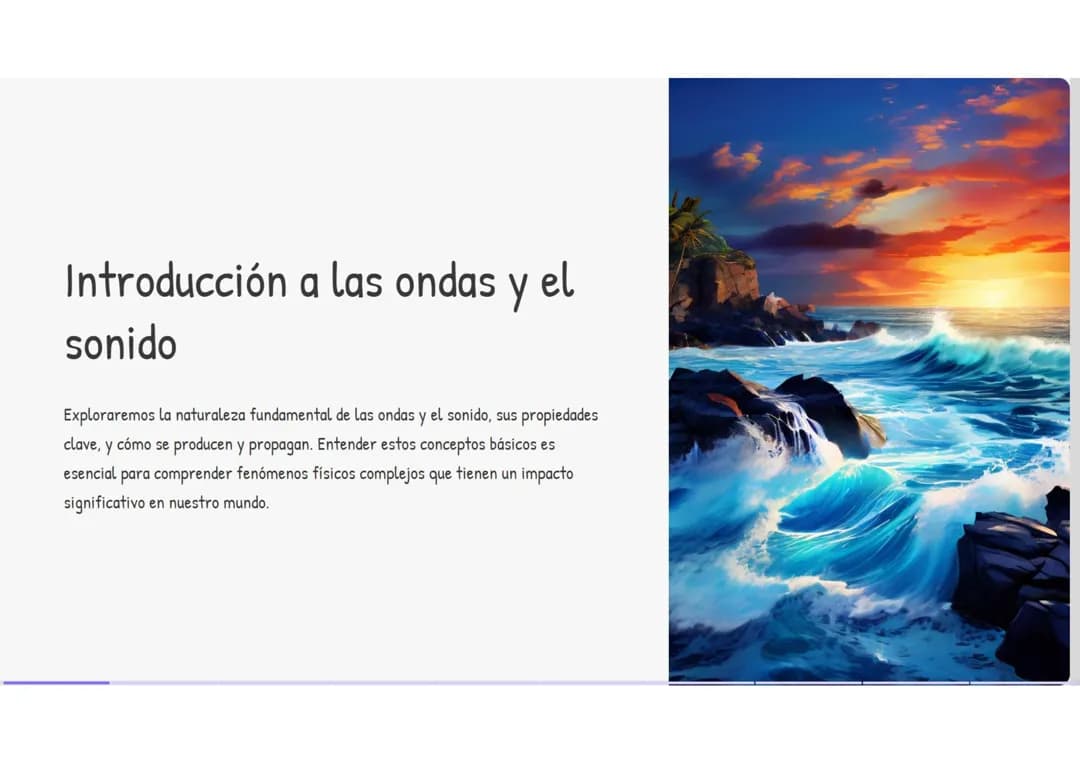 Introducción a las ondas y el sonido