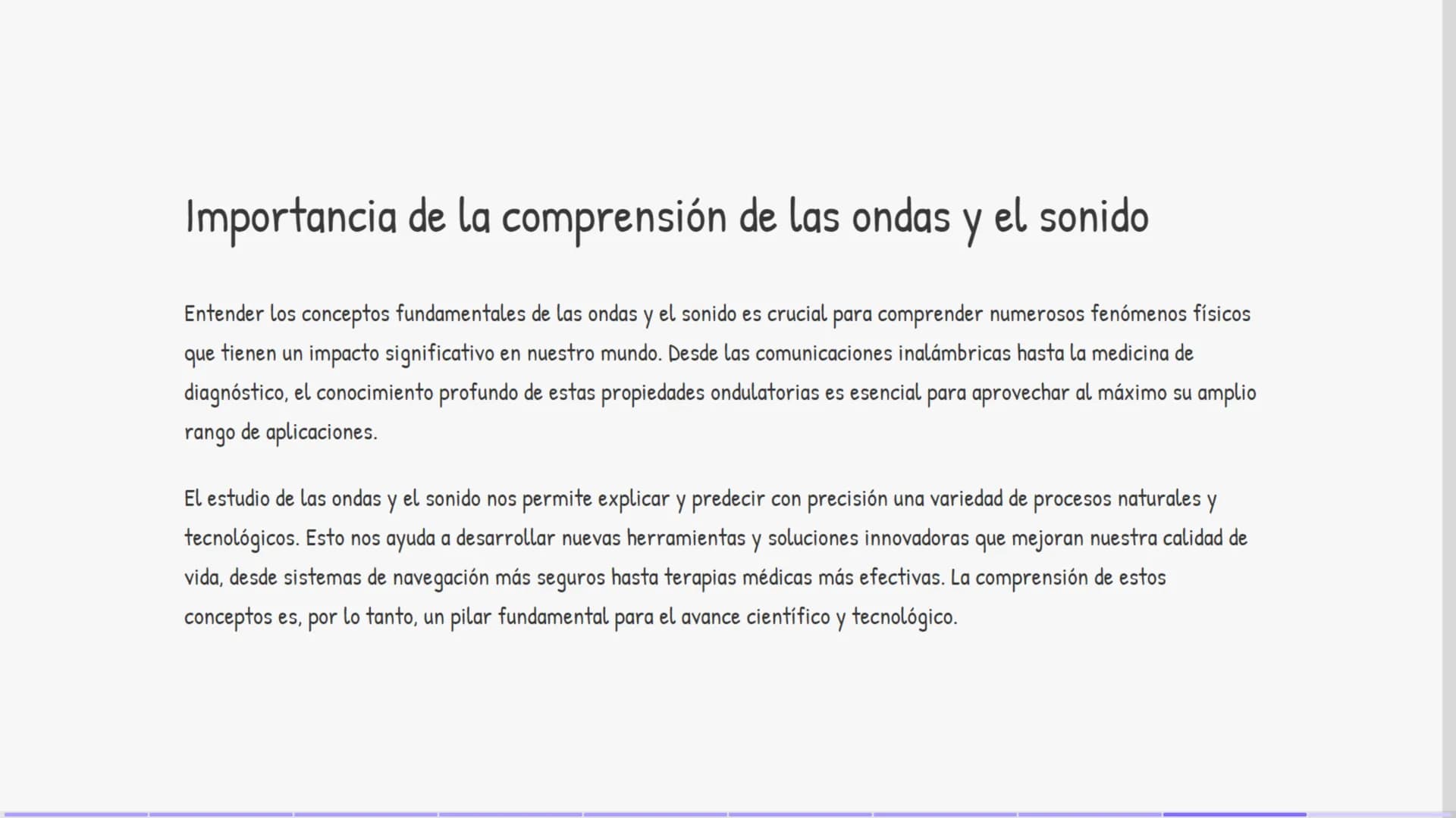 Introducción a las ondas y el
sonido
Exploraremos la naturaleza fundamental de las ondas y el sonido, sus propiedades
clave, y cómo se produ