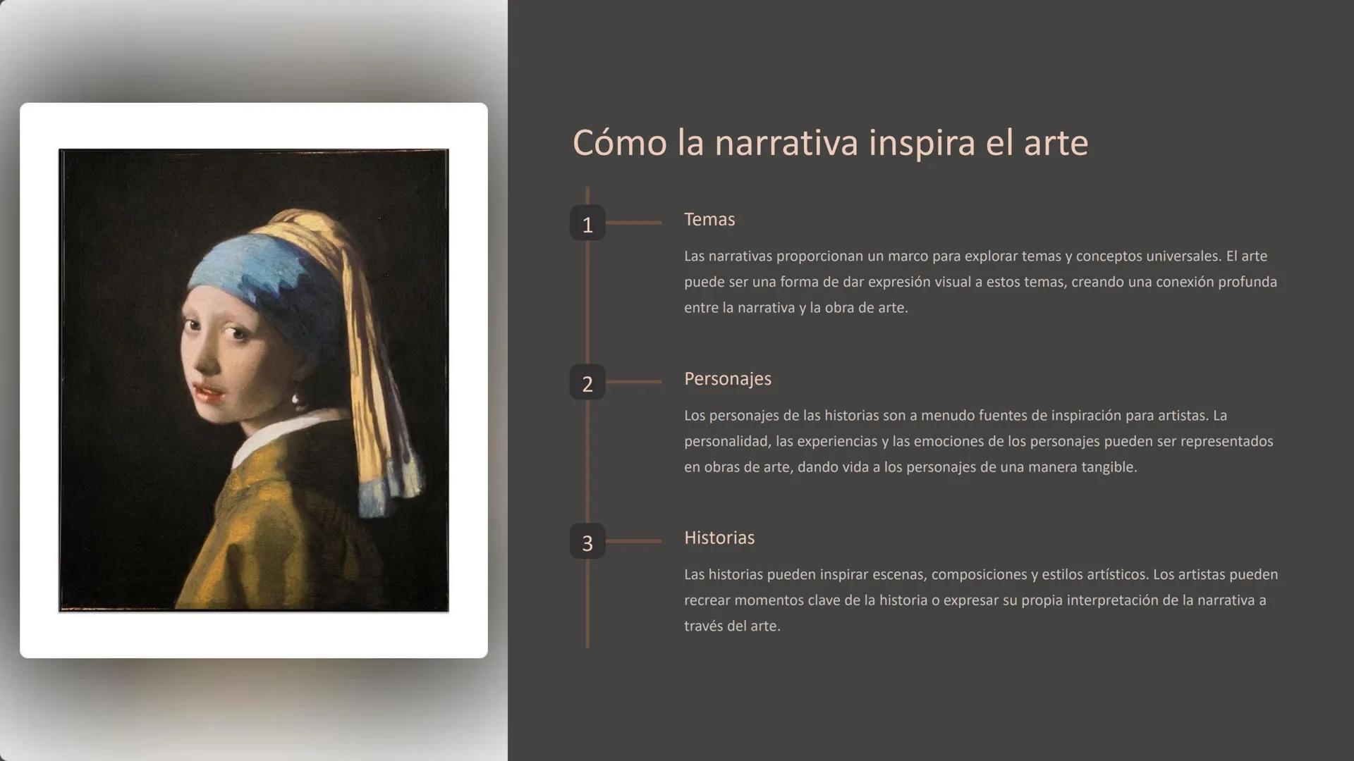 # Arte y narrativa: Una
relación profunda

Las artes visuales y la narrativa comparten un vínculo profundo y
complejo. Desde las primeras pi