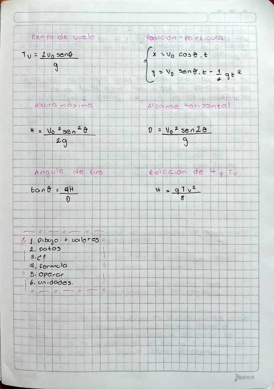 ```markdown
DD
MM
AA
9=9,8
29 04 24
Reconocer las magnitudes involucradas en el movimiento
semiparabolico y parabolica,
HOVIMIENTOS SEMIPARA