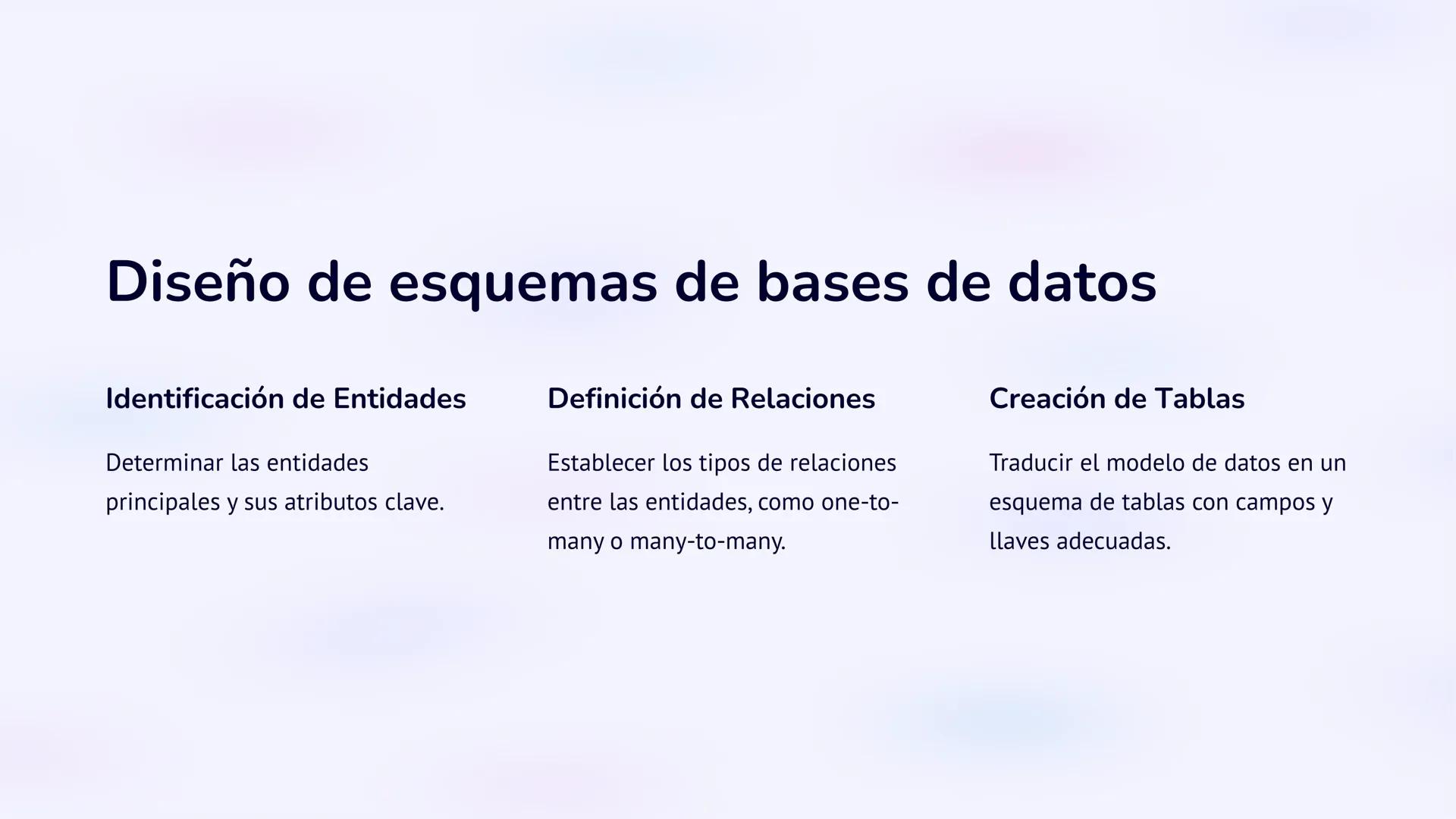 # Bases de Datos
Relacionales: Diseño,
implementación y
consultas

Las bases de datos relacionales son sistemas de gestión de
información po