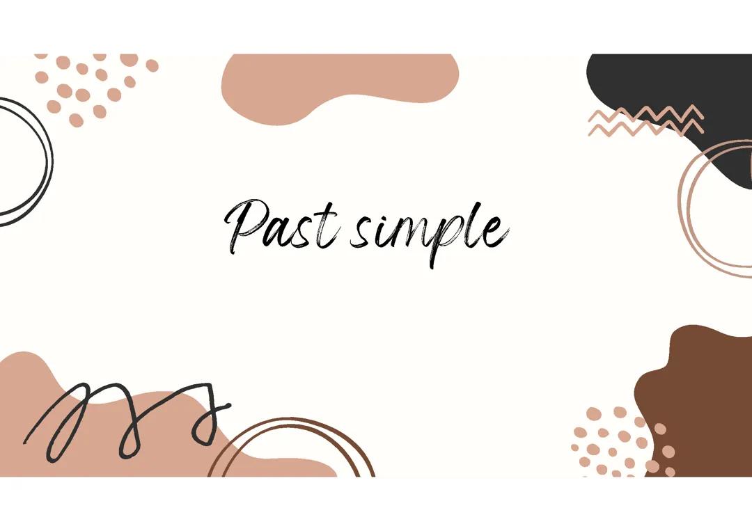 Pasado simple