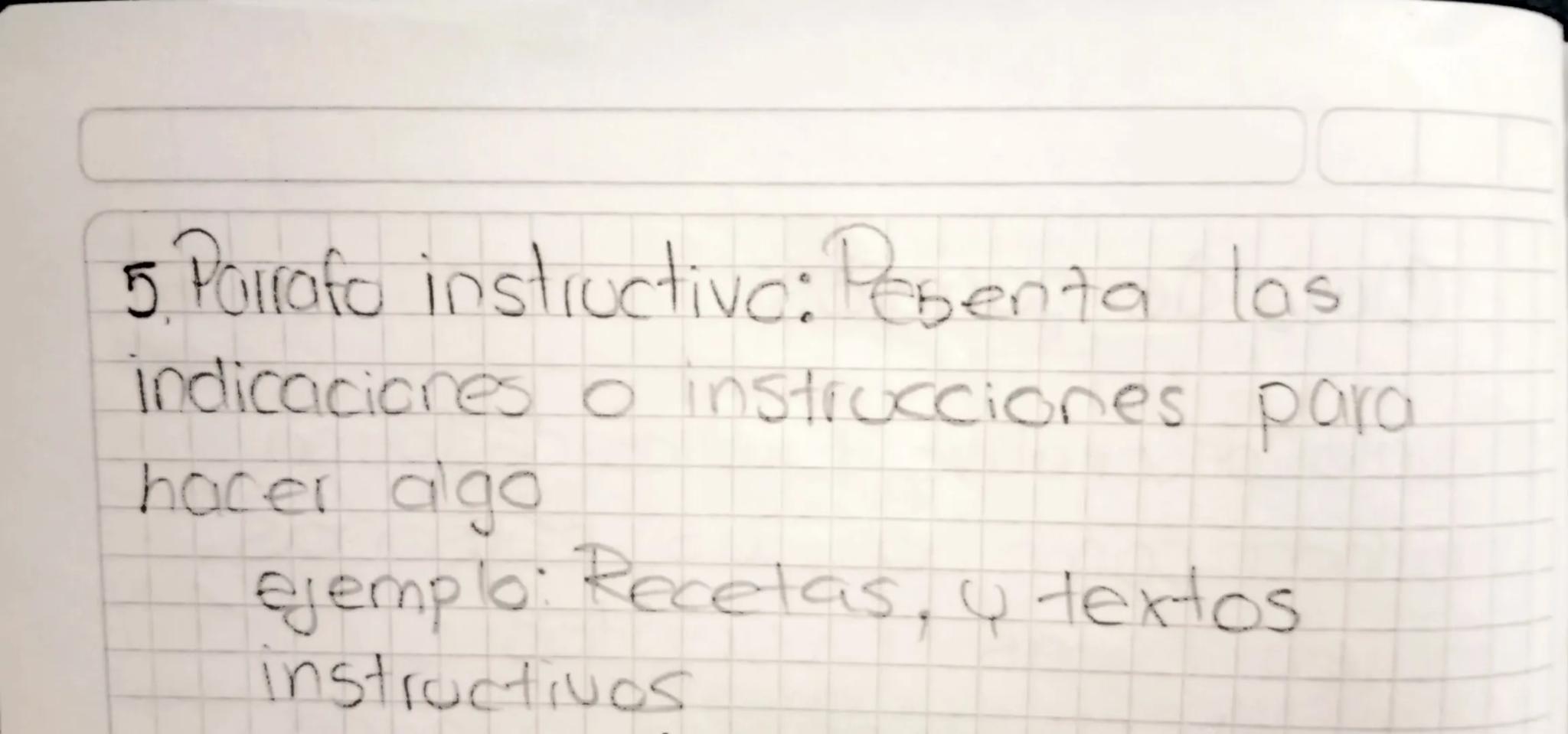 Clase de parrafos

1 Parrafo descriptivo: Explica de forma
detallada como son las personas,
lugares cosas y eventos
ejemplo: Descripciones q