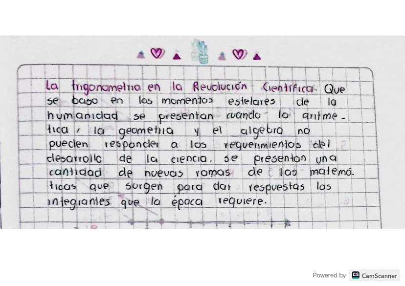 T-R-I-6-O-NO-M-E-I-R-IA
Es una rama cle
chia
las relaciones
las matematicas
entre
105
que estu
lados
Y
105
angulos de tu cingulos.
e Histori