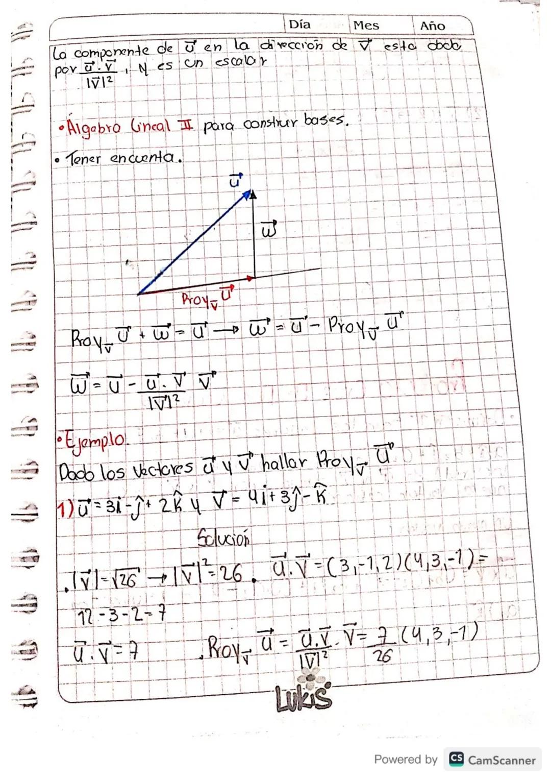 Case 18.
Día 30 Mes 10 Año 23 fisica I
Definition 5: (Vectores coordinados unitarios) son
3 Vectores de magnited 7 que llevon 10 dirección d